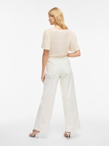 VILA Loosefit Jeans 'VIChia' i hvid