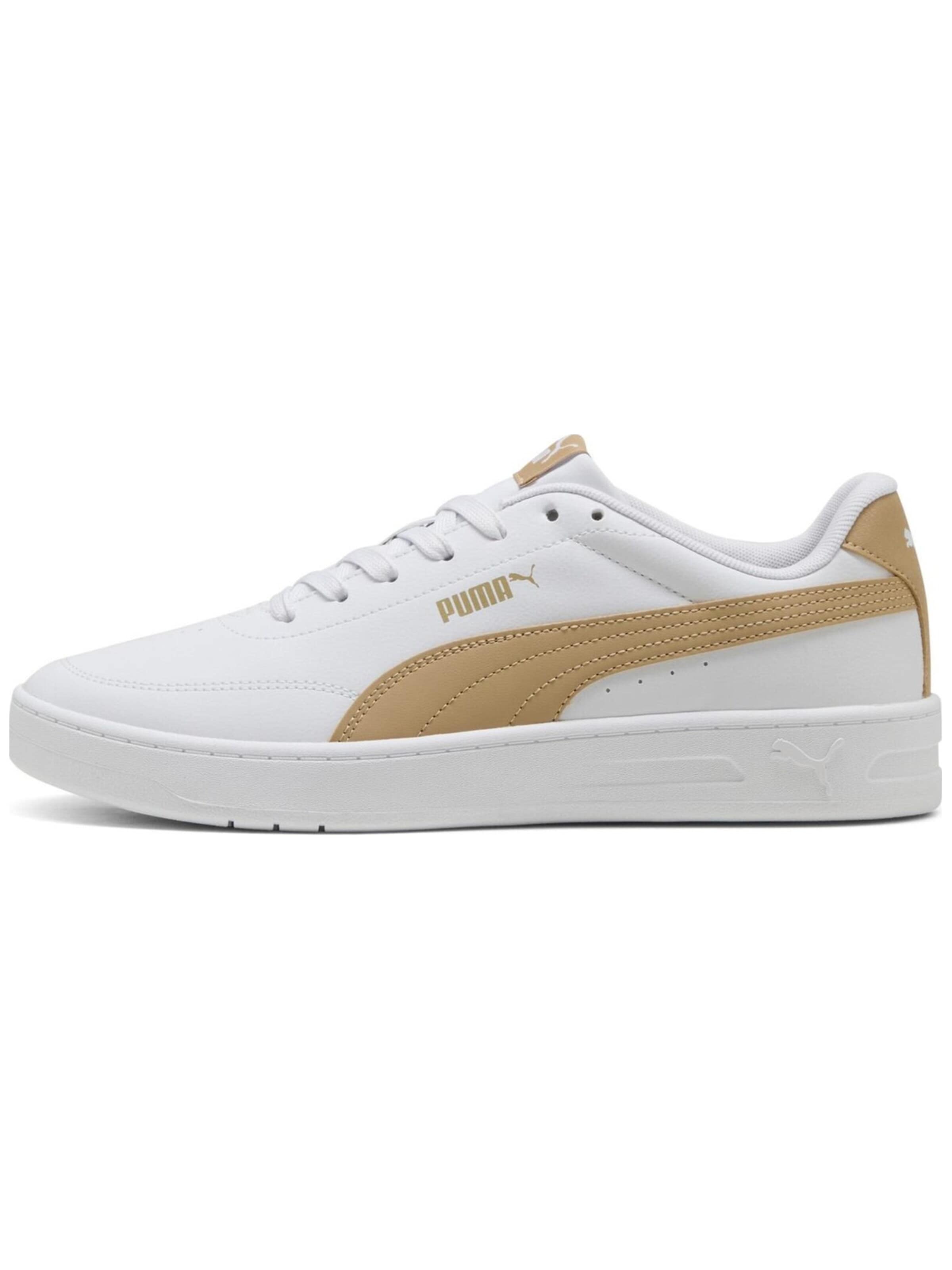 PUMA Sneakers laag 'Court Classic' in Wit: voorkant