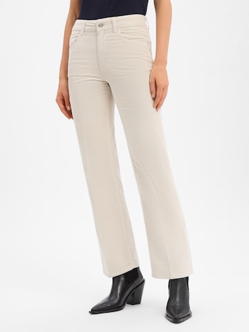 évasé Pantalon GANT en blanc : devant