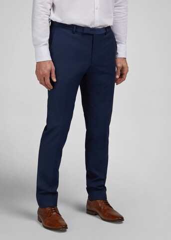 HECHTER PARIS Regular Pantalon in Blauw: voorkant