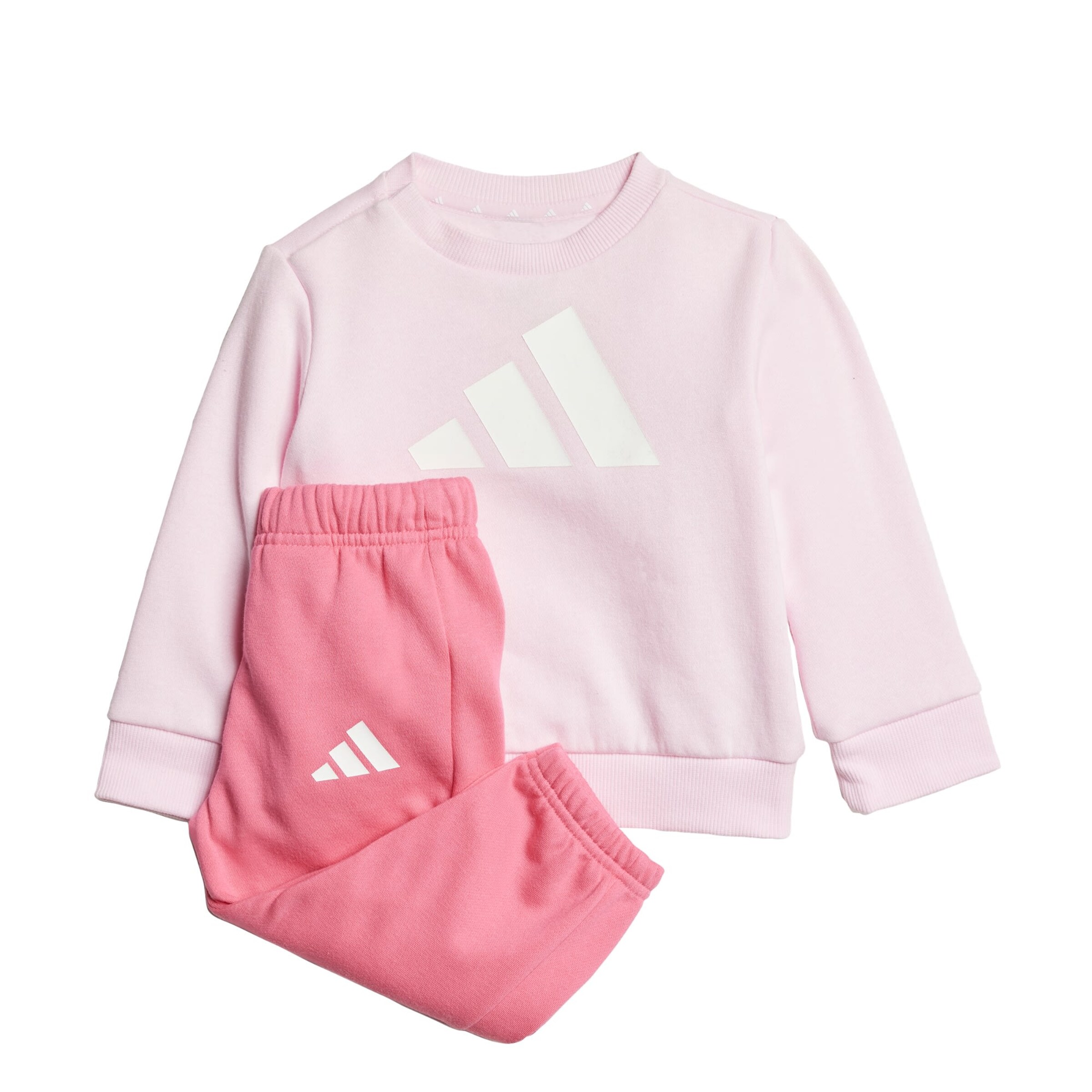 ADIDAS SPORTSWEAR Träningsdräkt 'Essentials' i rosa