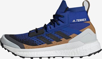 ADIDAS TERREXNiske cipele 'TERREX Free Hiker Primeblue' - plava boja: prednji dio