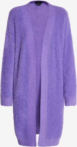 Cardigan faina en violet : devant