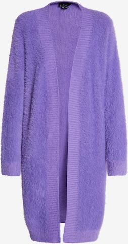 faina Knit cardigan in Purple: front
