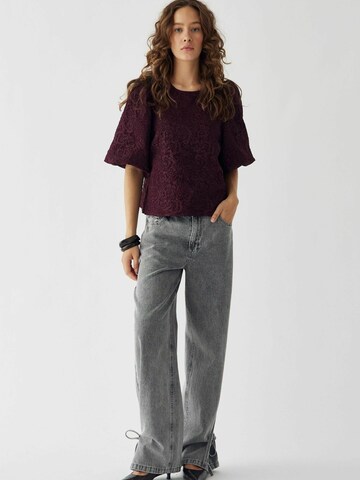 Camicia da donna ' N-Shelly Blouse ' di Noella in rosso