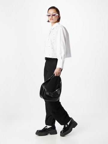 NLY by Nelly Wide leg Trousers in Black