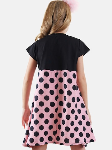 Denokids Jurk 'Cool Kitty' in Roze