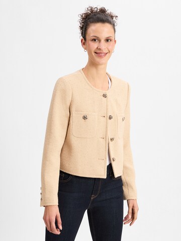 Blazer Marie Lund en beige : devant