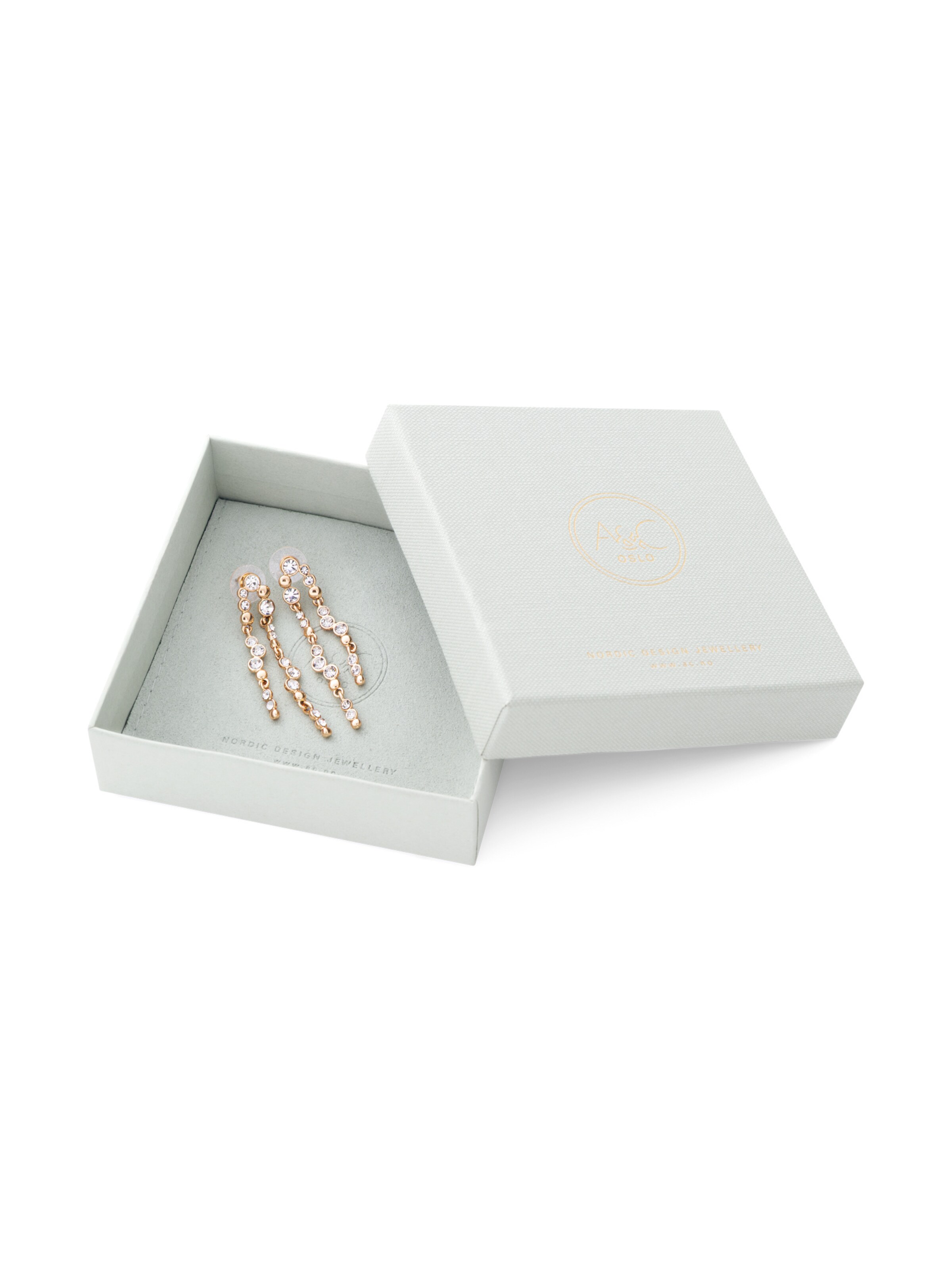 A&C Oslo – Nordic Design Jewellery Earrings 'Sweet Droplets' in Gold