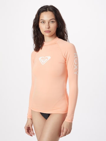 ROXY Performance Shirt 'WHOLE HEARTED' in Orange: front