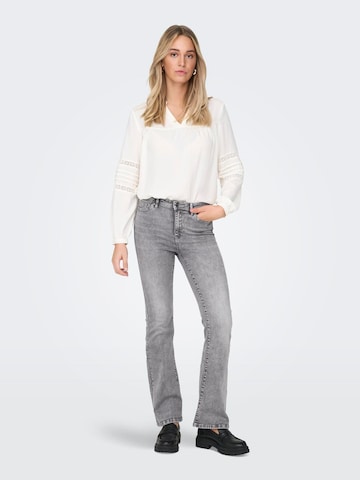 Evazați Jeans 'ONLWauw' de la ONLY pe gri