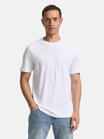 TOM TAILOR Shirt in Wit: voorkant