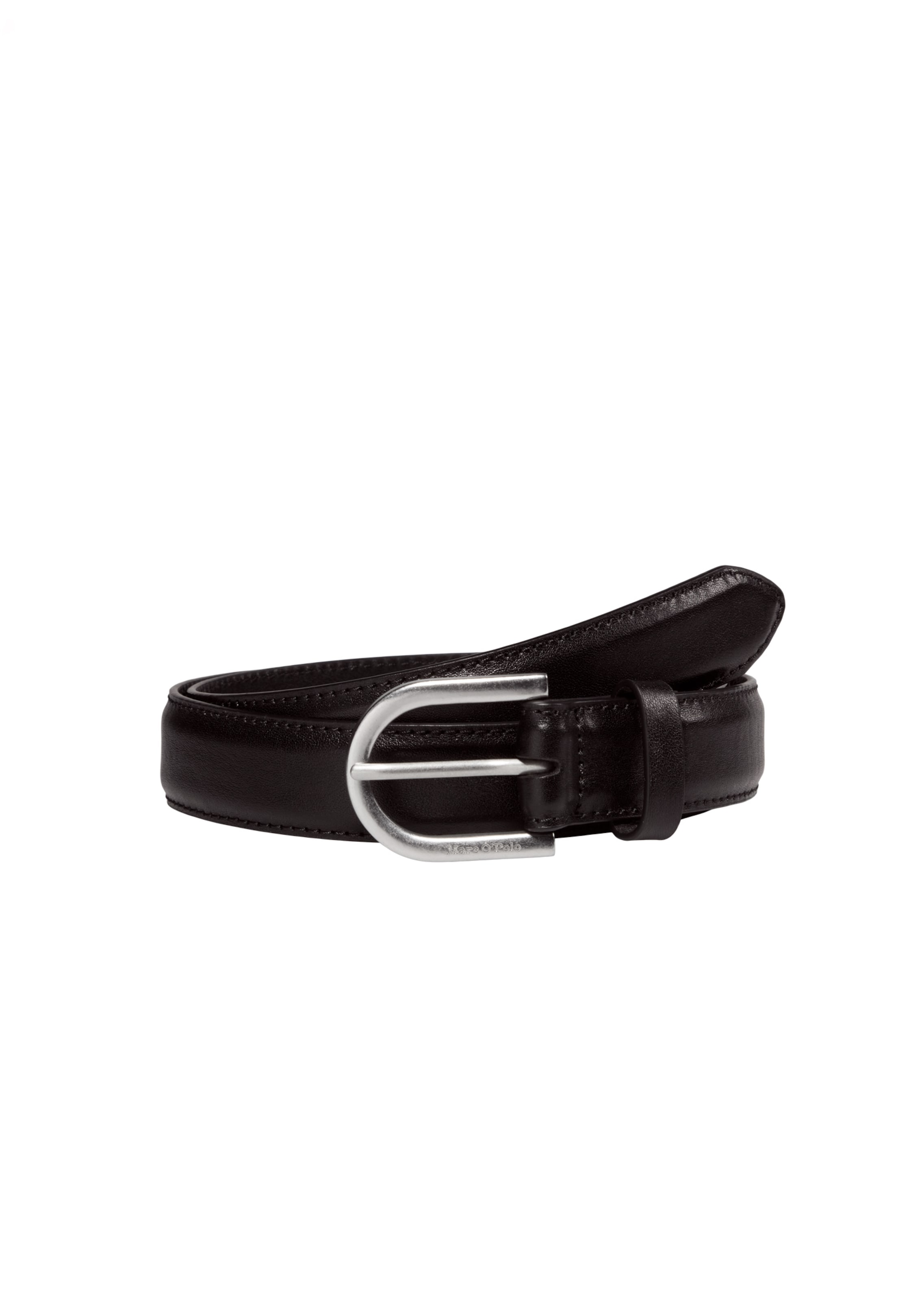Ceinture 'Jill' Marc O'Polo en noir : devant