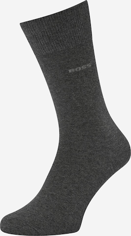Chaussettes BOSS en gris : devant
