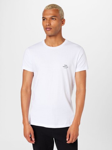 T-Shirt 'Thor' MADS NORGAARD COPENHAGEN en blanc : devant