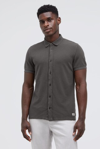 CMPD Regular fit Button Up Shirt in Grey: front