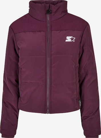 Veste mi-saison Starter Black Label en violet : devant