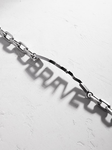 REYTEL Bracelet 'BRAVE' in Silver