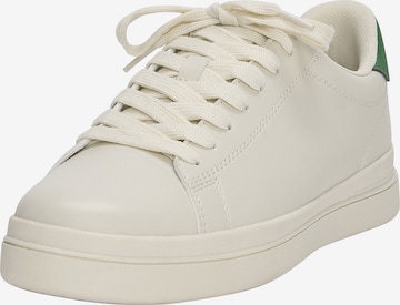 Baskets basses Pull&Bear en beige : devant