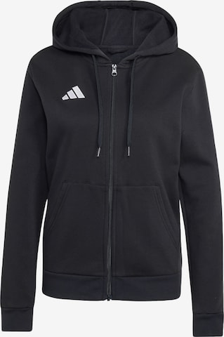 ADIDAS PERFORMANCE Urheilullinen collegetakki 'Entrada26' värissä musta: etupuoli