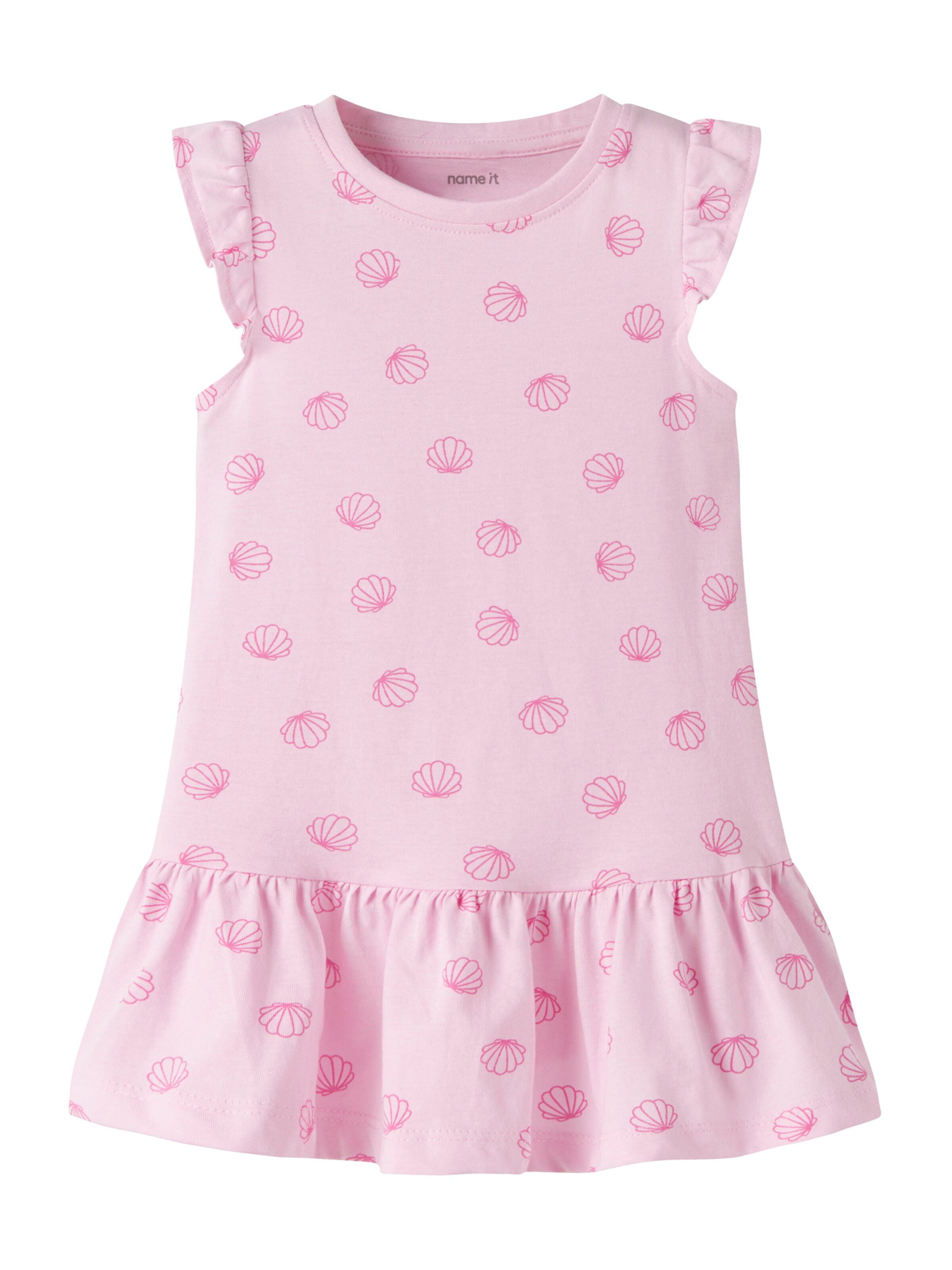 NAME IT Sukienka 'NMFVIDA' w kolorze różowy: przód