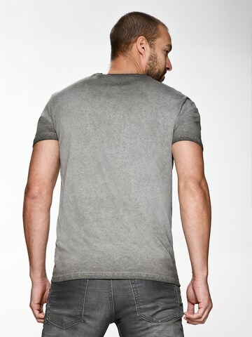 TOP GUN Shirt '1033 ' in Grey