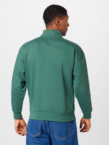 TOM TAILOR DENIM Sweatshirt in Green