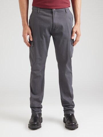 INDICODE JEANS Tapered Hose 'Mapp' in Grau: Vorderseite