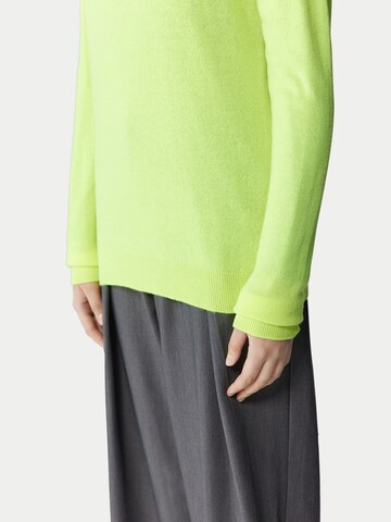 GOBI Cashmere - Jersey 'Women's Essential Cashmere Crewneck Sweater' en amarillo