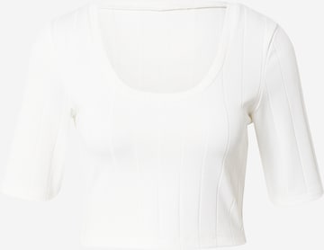 ABOUT YOU x MOGLI - Camiseta 'Ella' en blanco: frente