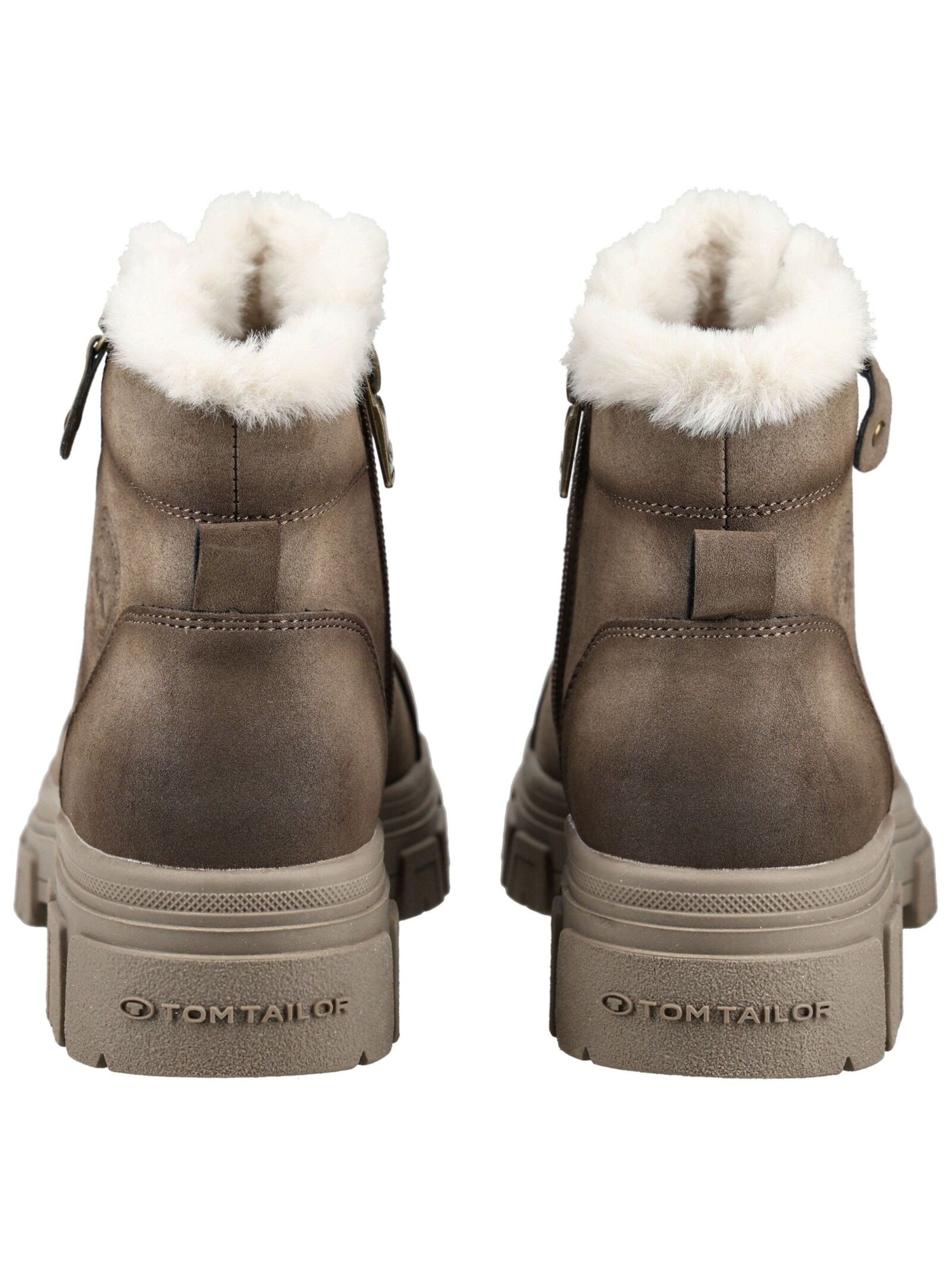 Stivaletto stringato di TOM TAILOR in grigio: dietro