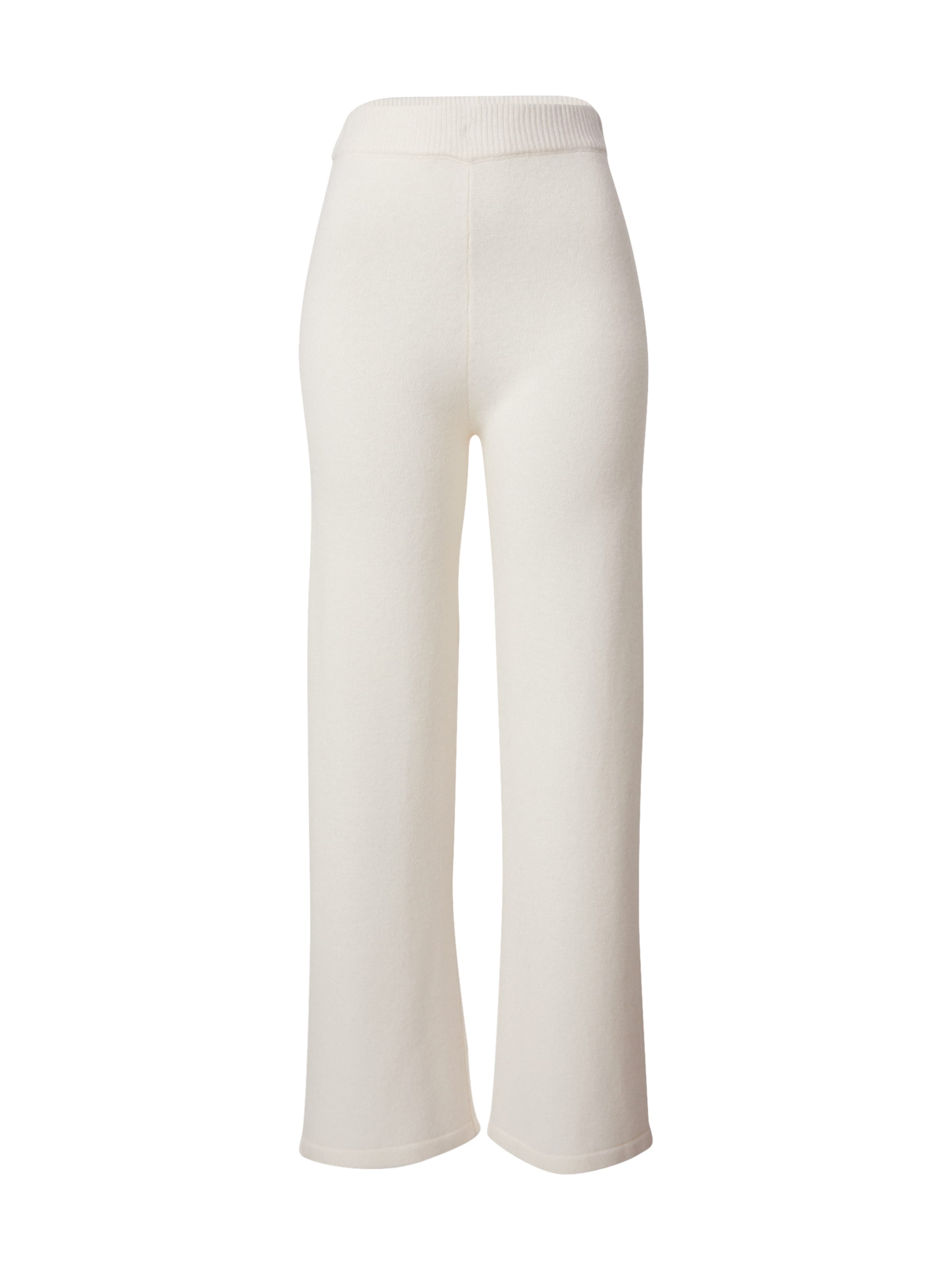TWNS THE LABEL Loose fit Trousers 'Greenfield' in White: front