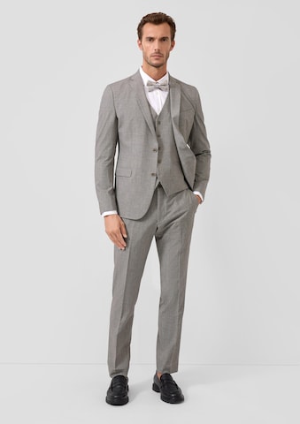 Coupe slim Veste de costume ' S.OPURE ' s.Oliver en marron