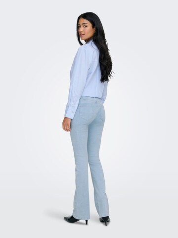 ONLY Baggy Jeans 'Blush' in Blauw