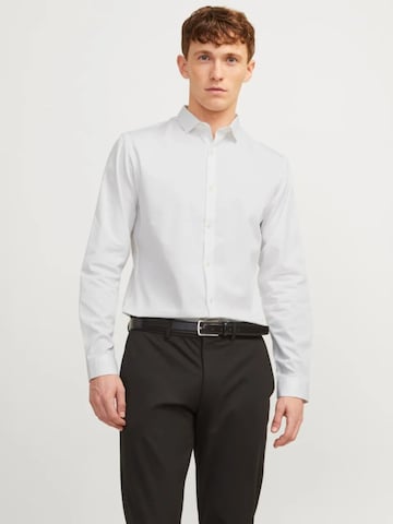 JACK & JONES Slim Fit Hemd‌ in Weiß