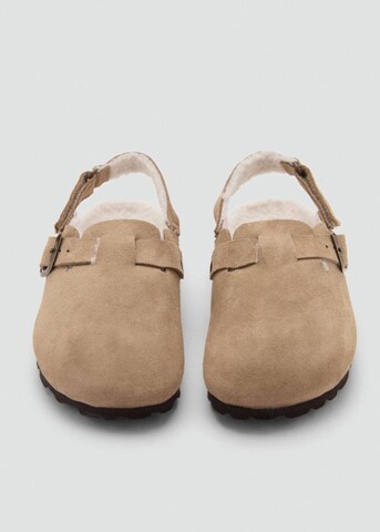 MANGO KIDS Pantoletten 'Bio' in Beige