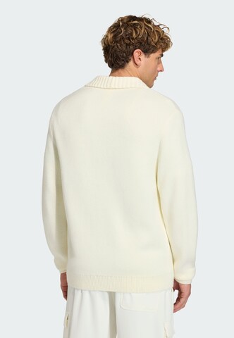 ADIDAS PERFORMANCE Gebreid vest 'Frankreich Rugby 120 Years' in Wit