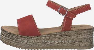 s.Oliver Strap Sandals in Red