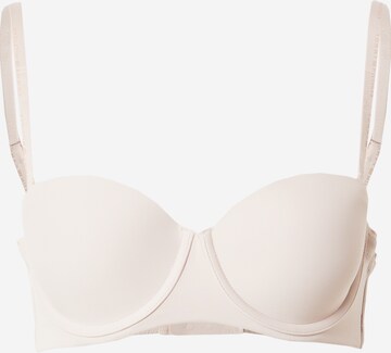 Tommy Hilfiger Underwear Balconette BH in Beige: predná strana