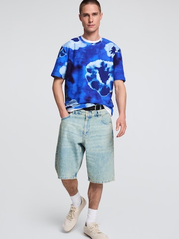 Desigual - Camiseta en azul