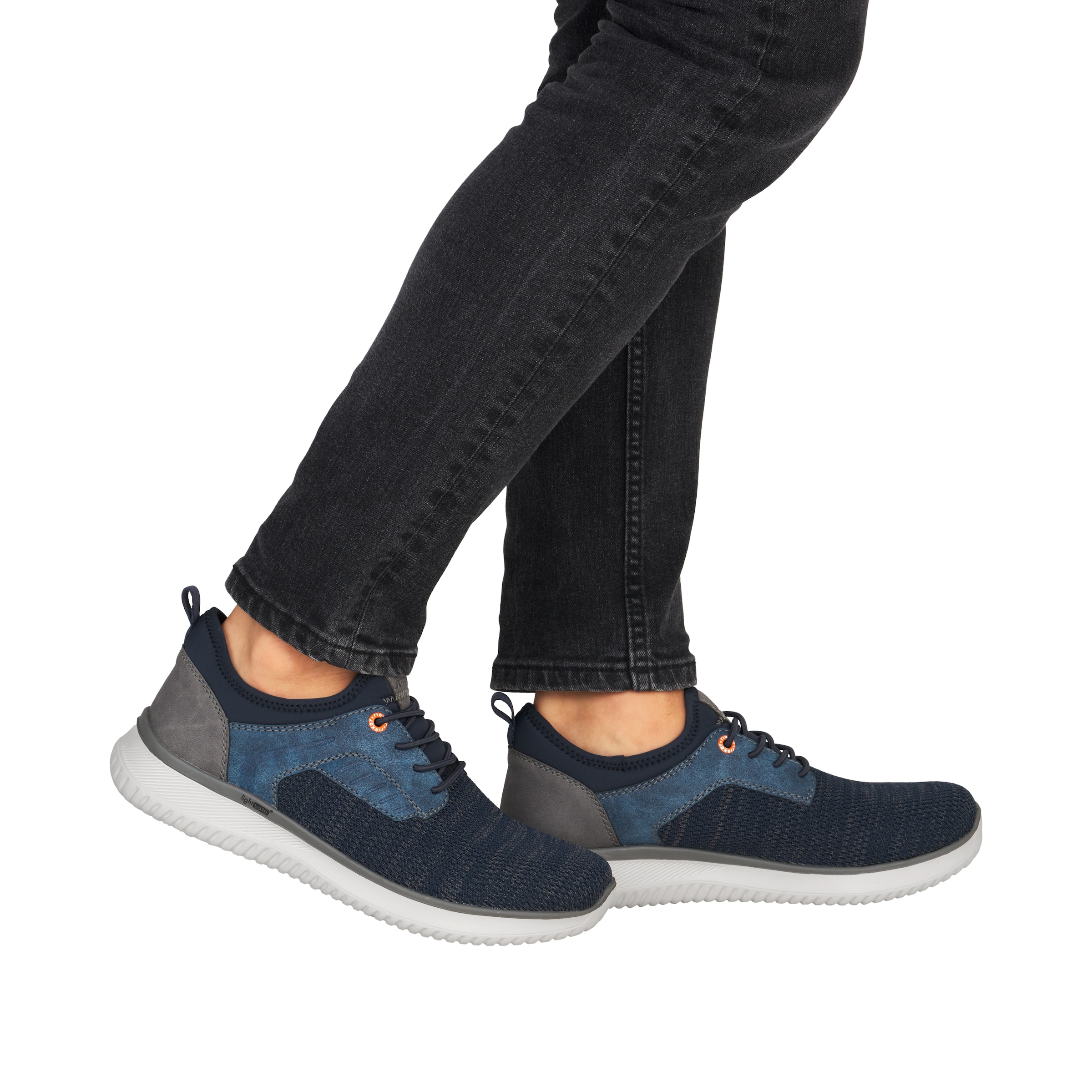 Slip on Rieker en bleu