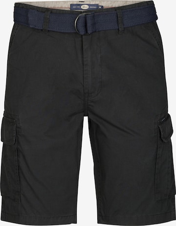 Petrol Industries Normalny krój Bojówki w kolorze czarny: przód