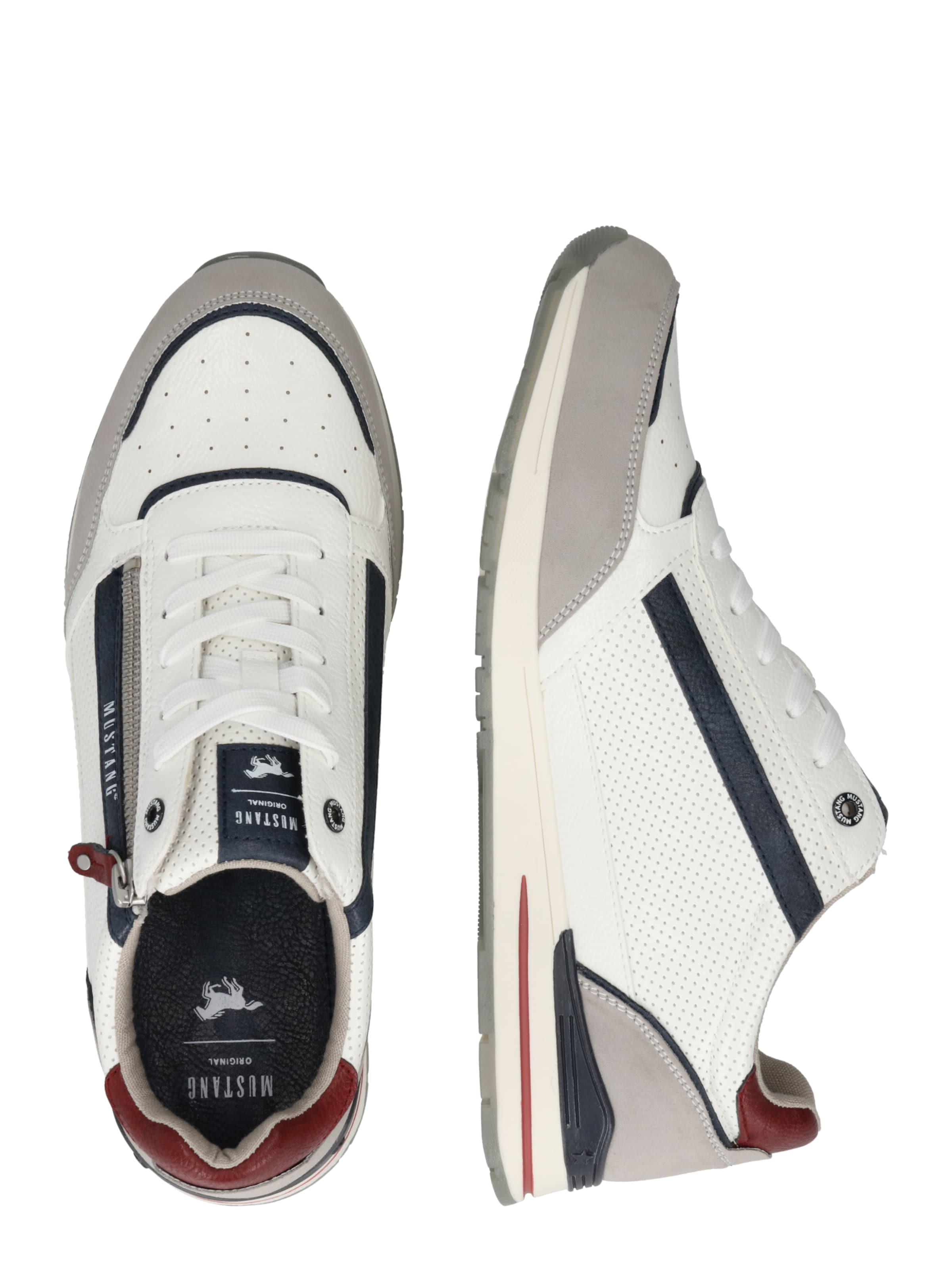 MUSTANG Sneaker low i hvid