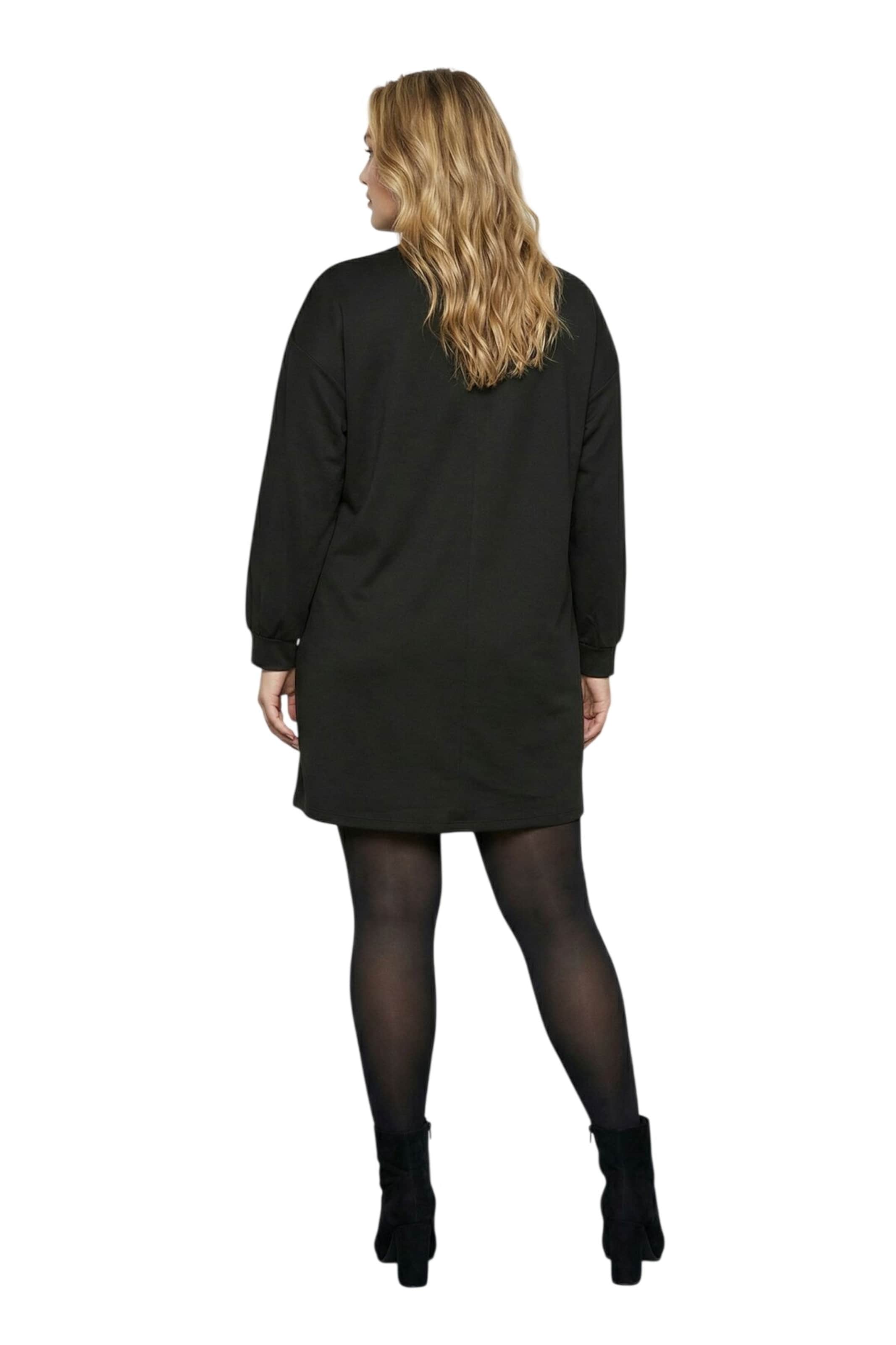 Stil Diva Kleid in Schwarz