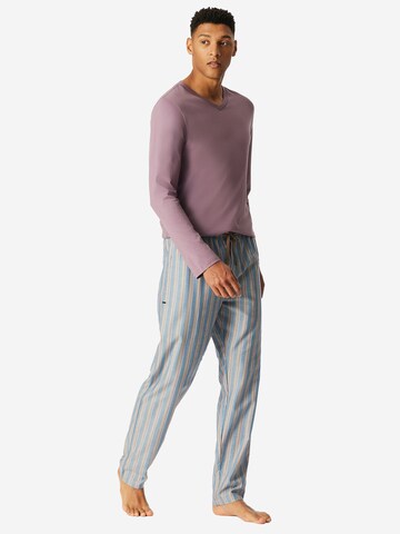 Pantalon de pyjama 'Mix + Relax' SCHIESSER en bleu