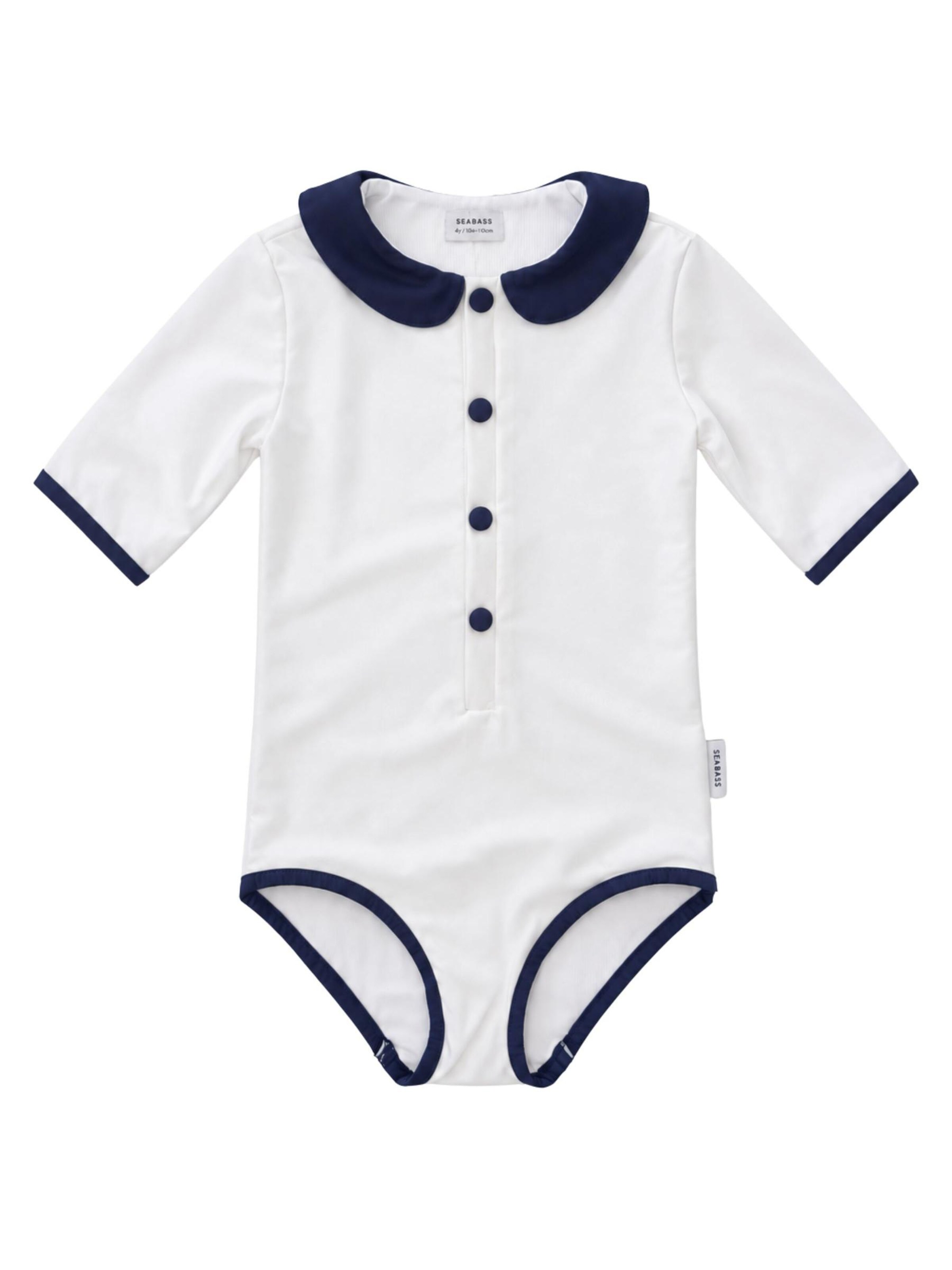 SEABASS Badeanzug 'Girls Swimsuit Coco'‌‌‌‌‌‌‌ in Blau: Vorderseite