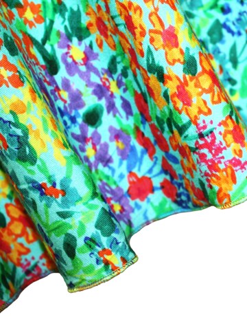 dunkle design Skirt 'Skirt Floral' in Blue