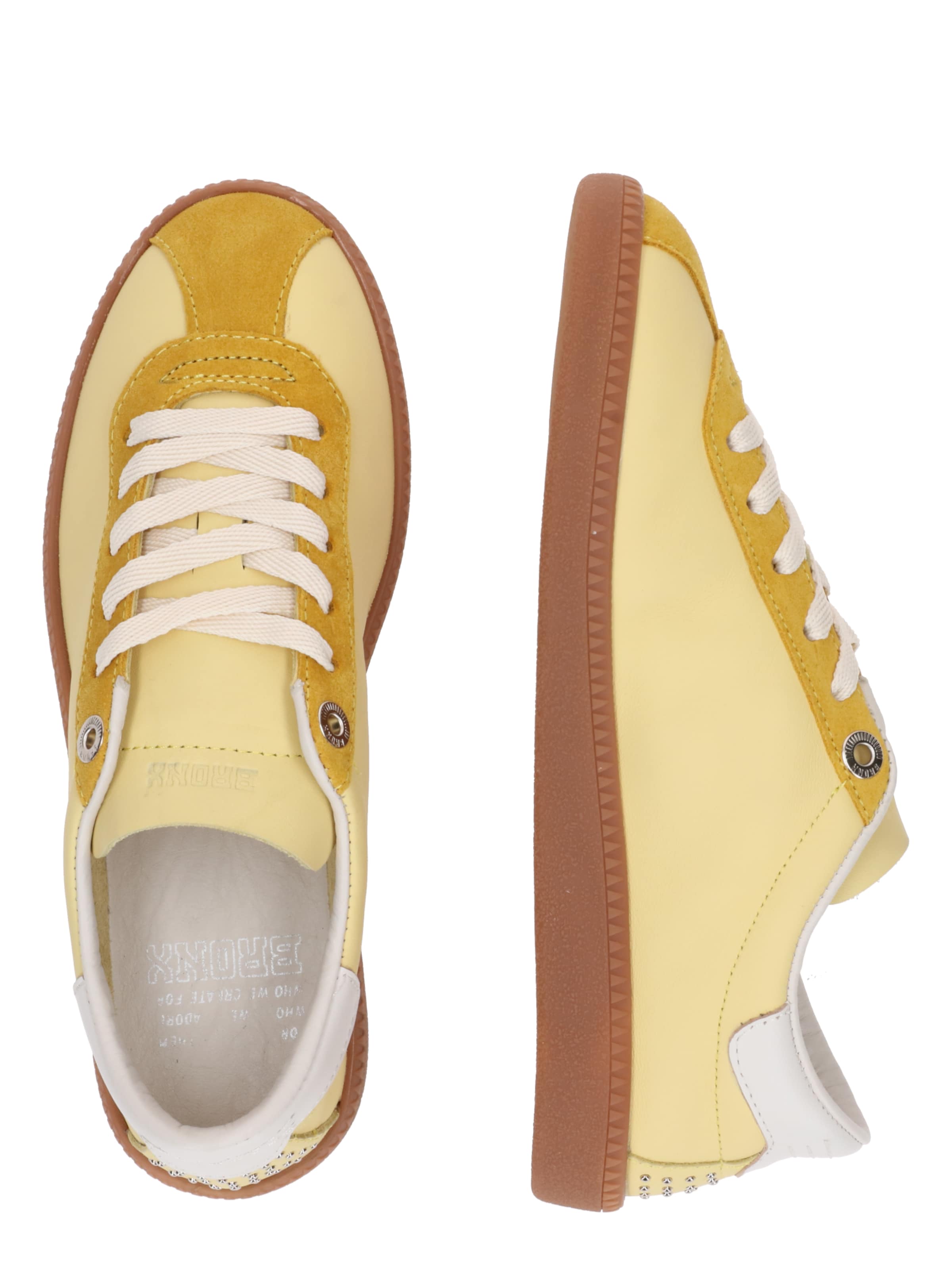 BRONX Platform trainers 'Bob-Bie' in Yellow