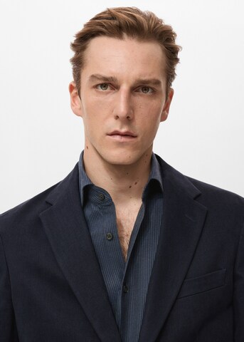 MANGO MAN Slim fit Business Blazer 'Otena' in Blue