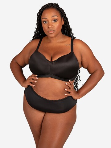 SugarShape T-shirt Bra 'Sensation' in Black